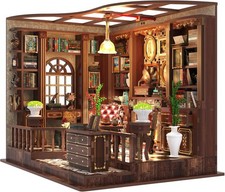 Book Nook Kit,DIY Miniature