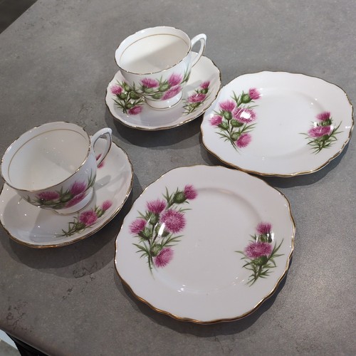 Colclough thistle bone china - colclough, 2