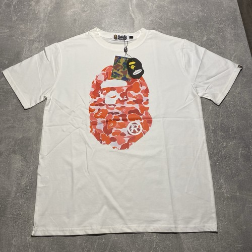 Bape mens white and - mens, pink