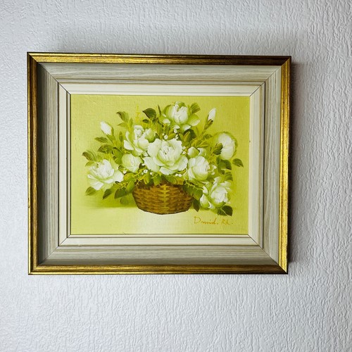 Vintage original oil painting - vintage,