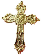 Holy Cross Christian Pin Badge