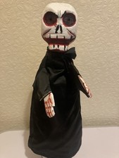 Punch & Judy ' Skeleton ' Puppet , Hand Made, Painted & Superb. Free P&P.