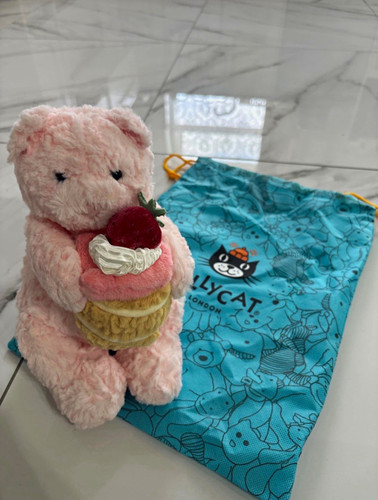 Jellycat pink plush - plush, bear