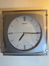 Seiko Quartz Wall Clock - Perfect Working Order with New Battery