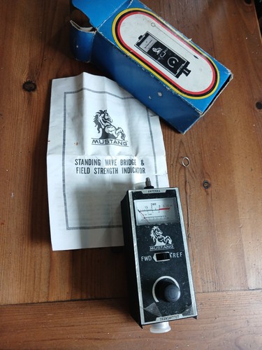 Boxed mustang swr - boxed, meter