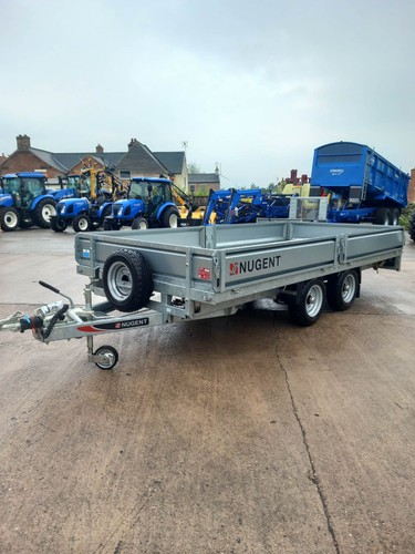 Nugent f4320h flatbed trailer - nugent,