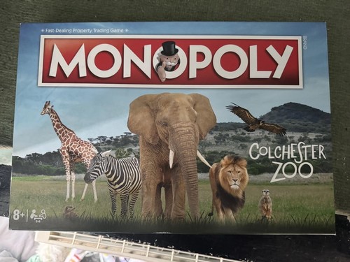 Colchester zoo monopoly board - zoo,