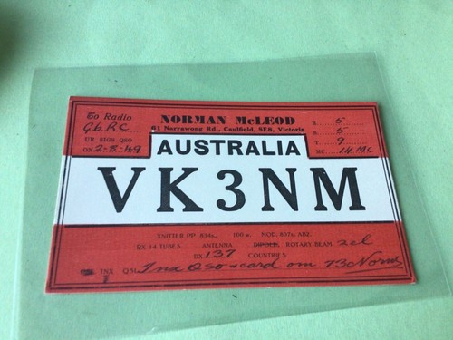 Vintage qsl radio - qsl,