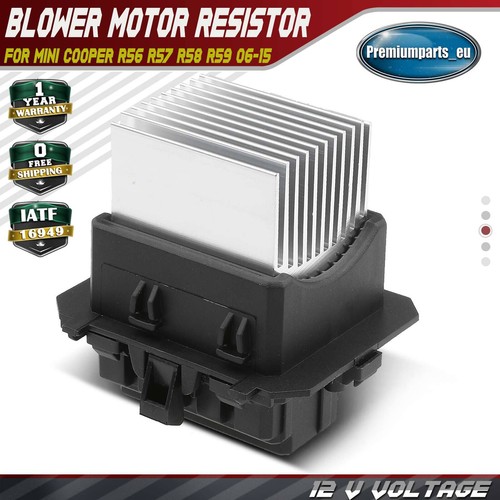 Heater blower motor - motor, resistor
