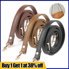 Adjustable Long Leather Crossbody Shoulder Bag Replacement Strap Handbag Belt UK