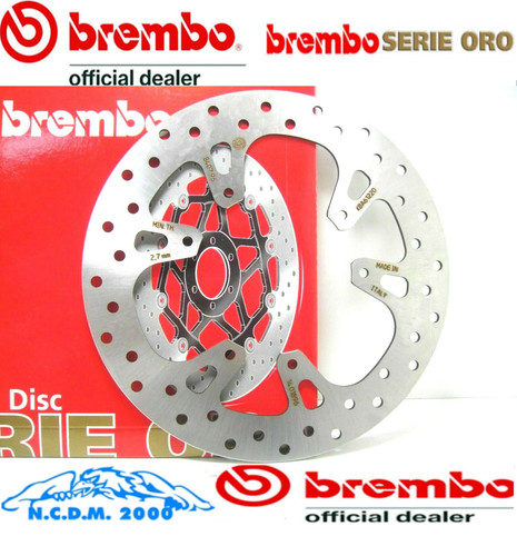 Front brake disc brembo gold - disc,