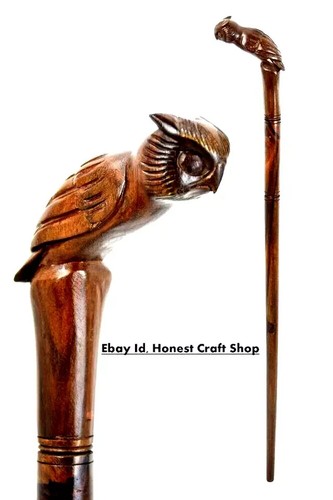 Wooden walking stick handmade - stick,