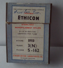 Ethicon, Allen & Hanbury's, Savory & Moore 1950s Medical Surgical Suture Boxed