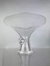 Vintage Steuben Studio Art Glass Flared Vase Paul Schulze Bowl Dish Signed
