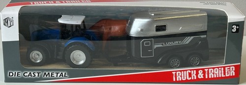 Set blue tractor - tractor, and