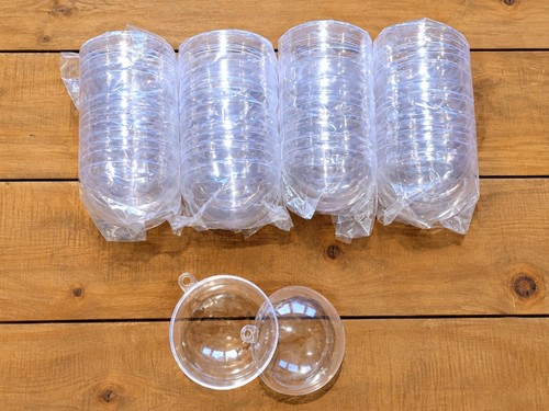 20x 6cm plastic christmas ball - 20x,