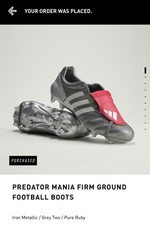ADIDAS PREDATOR MANIA GUNMETAL