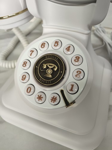 Retro landline telephone - retro,