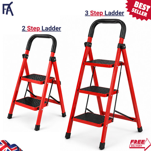 Folding step ladder - step,