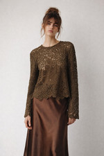 NWOT Zara Chocolate Brown