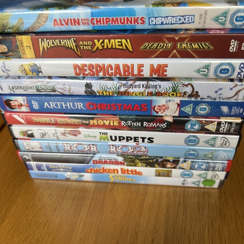 Kids dvd bundle job lot - kids, x
