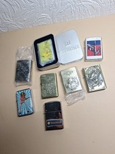 Job Lot of Flip Top Petrol Cigarette Lighters #1