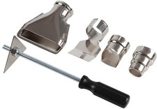 Heat Gun Nozzle Kit 5 Piece Gun Accessories Welding Nozzle for Hot Air Gun