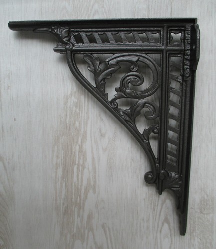 Pair large cast iron - 12",