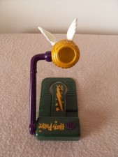 Working Vintage Harry Potter Golden Snitch Clip On Plastic Book Light