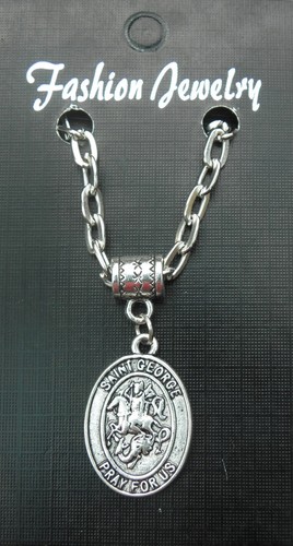 George pendant necklace - pendant, 20"