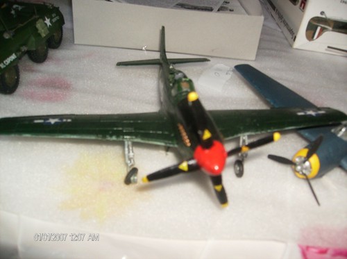 48scale p51 mustang built - p51,
