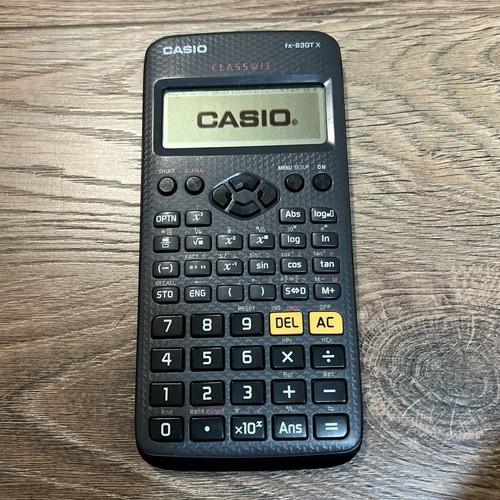 Casio 83gt classwiz - casio, x