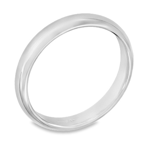 3mm platinum medium weight - platinum,