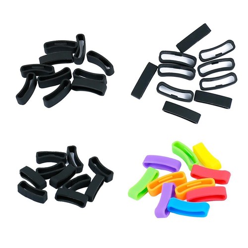 10pcs strap loop silicone - strap,