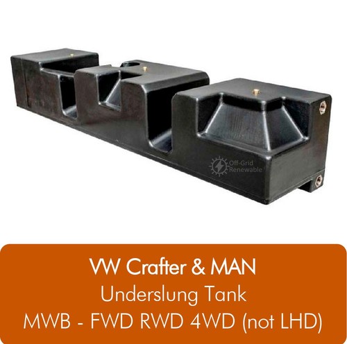 Underslung water tank - underslung, 63l