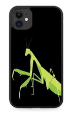 Praying Mantis Insect Rubber Phone Case Praying-mantis Cricket Green Bug BQ11