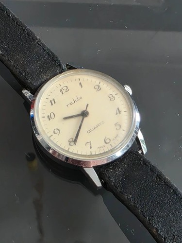 Vintage ruhla quartz watch