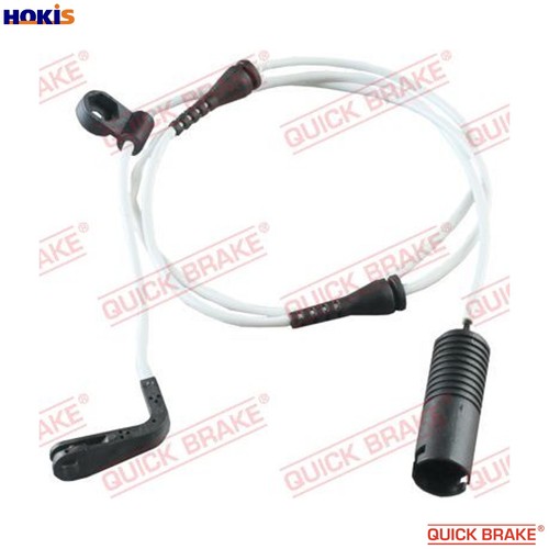 Warning contact brake pad wear - brake,