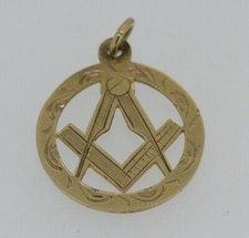 9ct Gold Pendant - Victorian