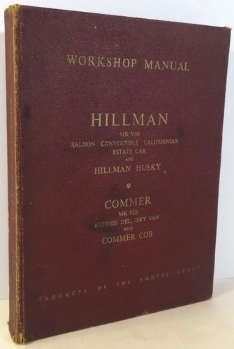 Hillman motor car company - hillman,