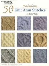 50 Knit Aran Stitches - 160140784X, Rita Weiss, paperback