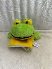 Tesco green frog hand puppet