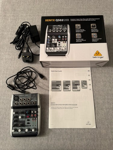 Behringer xenyx q502 usb mixer - xenyx,