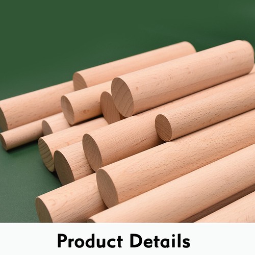 Quality wooden dowels - dowels, 10cm