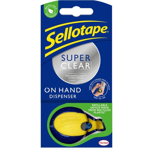 Sellotape hand dispenser - sellotape, on-hand