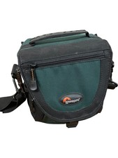 Lowepro Nova Mini AW Camera Bag Green Black Adjustable Strap