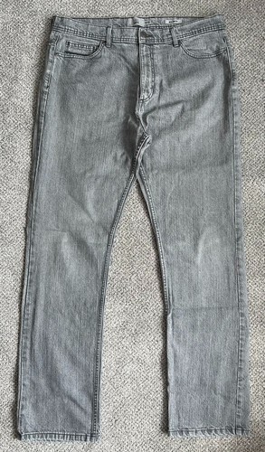 Men grey straight leg - m&s, men's