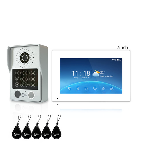 Inch wired video door entry - 7,