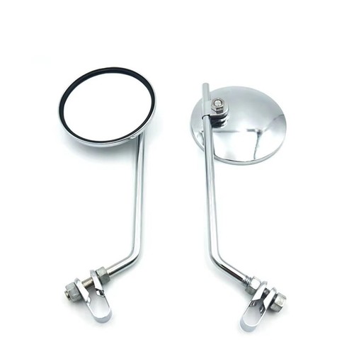 Chrome clamp handlebar - chrome, clamp-on