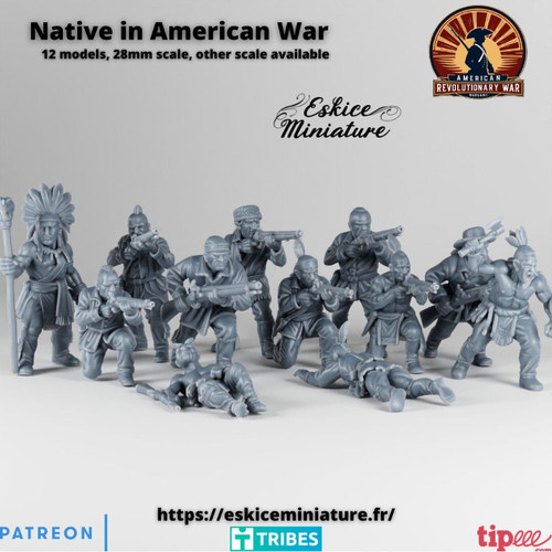 American revolution native - american,